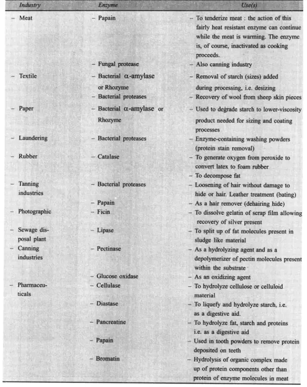 Enzymes (amylase, protease, lipase) Production
