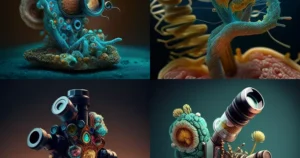 Top 8 AI Generated Picture of Microscope