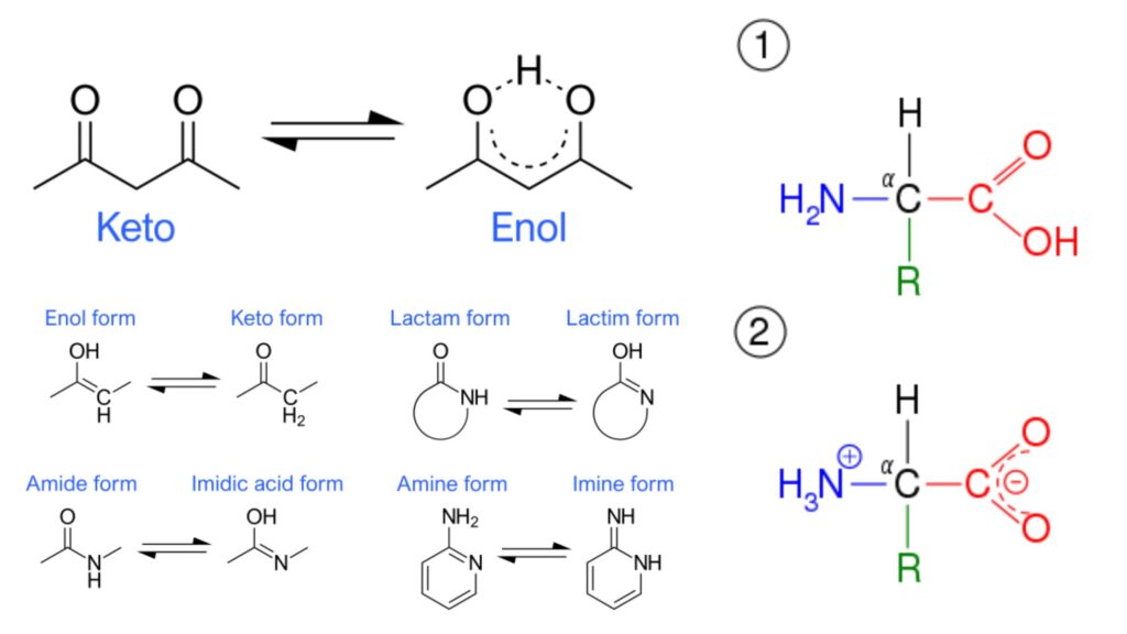 Tautomer (Tautomerism) - Definition, Types, Example, Applications ...