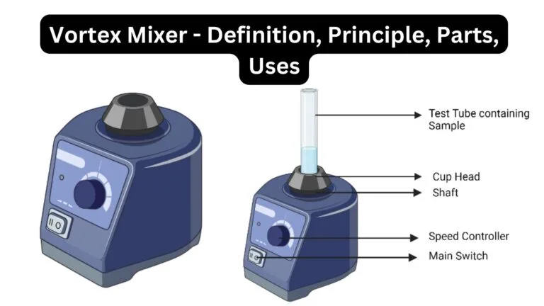 Vortex Mixer - Definition, Principle, Parts, Uses