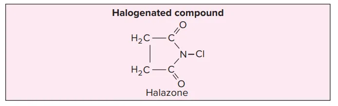 Halogens as a Chemical Sterilizer