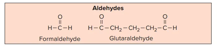 Aldehydes as a Chemical Sterilizer