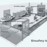 Biosafety levels With their Primary and Secondary Barriers.