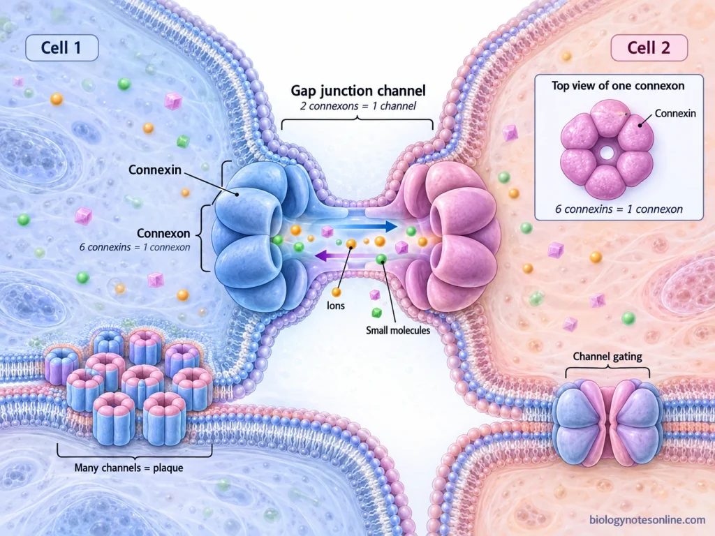 Gap Junction Structure and Connexon Channel