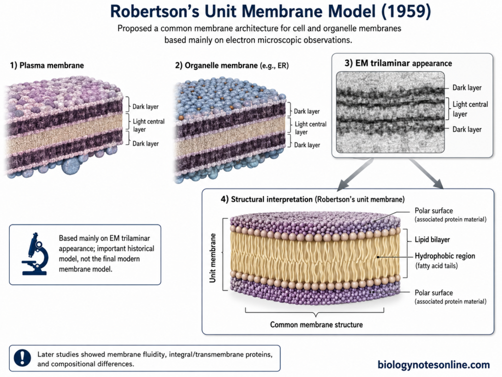Robertson Unit Membrane Model (1959)