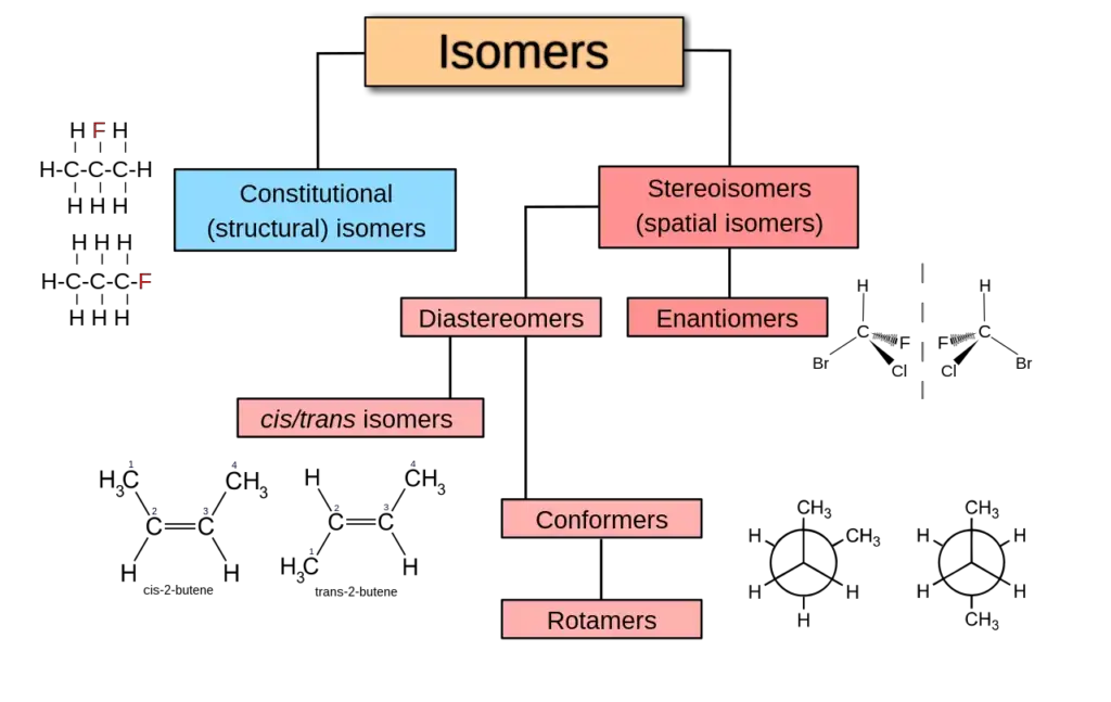 Different Types of Isomerism