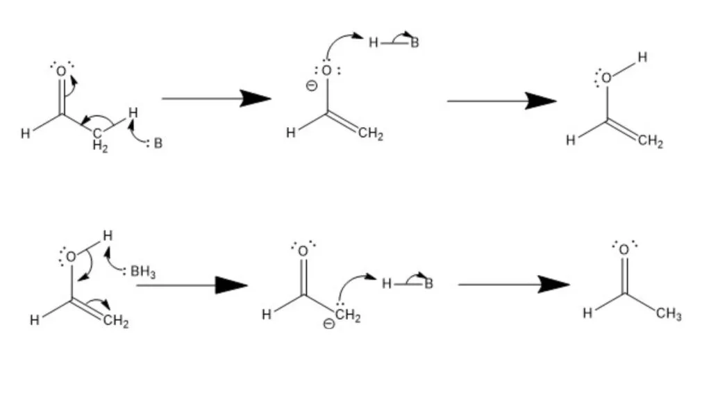 Tautomerization under Basic Conditions