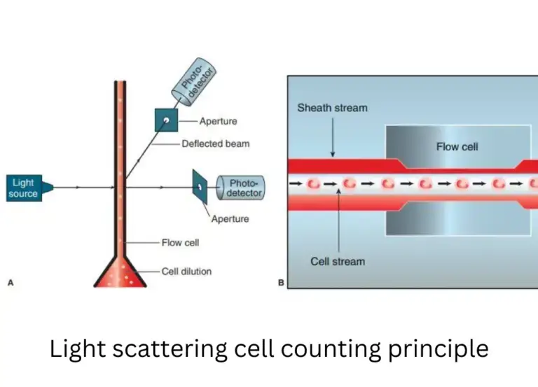 light-scattering cell counting principle
