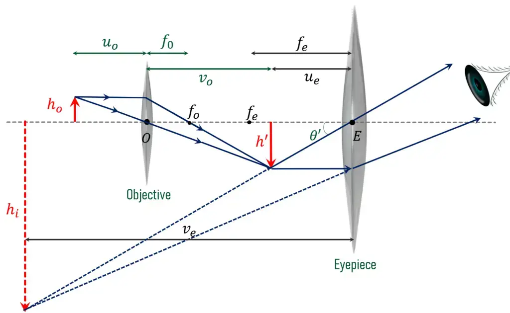 Working Principle of Compound Microscope