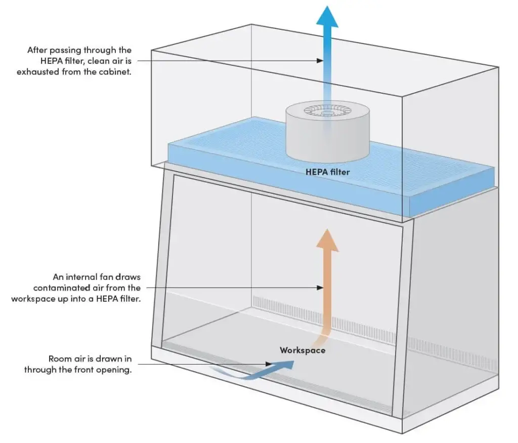 Class I Biosafety Cabinet.