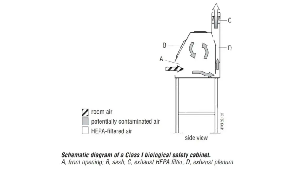 Biosafety Cabinet Class 1 