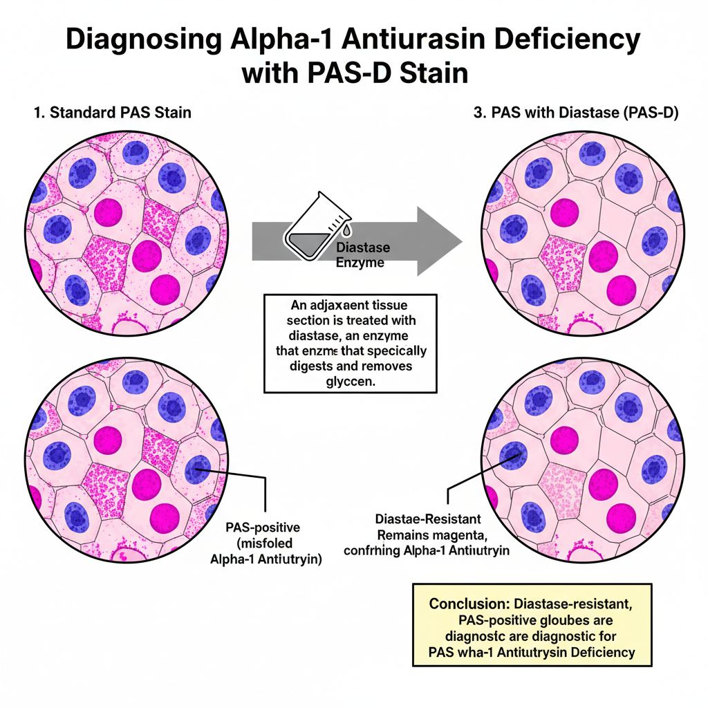 Results and Interpretation of Periodic Acid-Schiff (PAS) Staining
