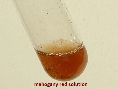 Result of Picric Acid Test 