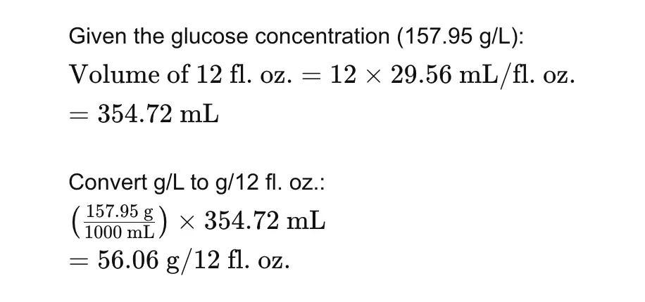 Phenol-Sulfuric Acid Method calculation