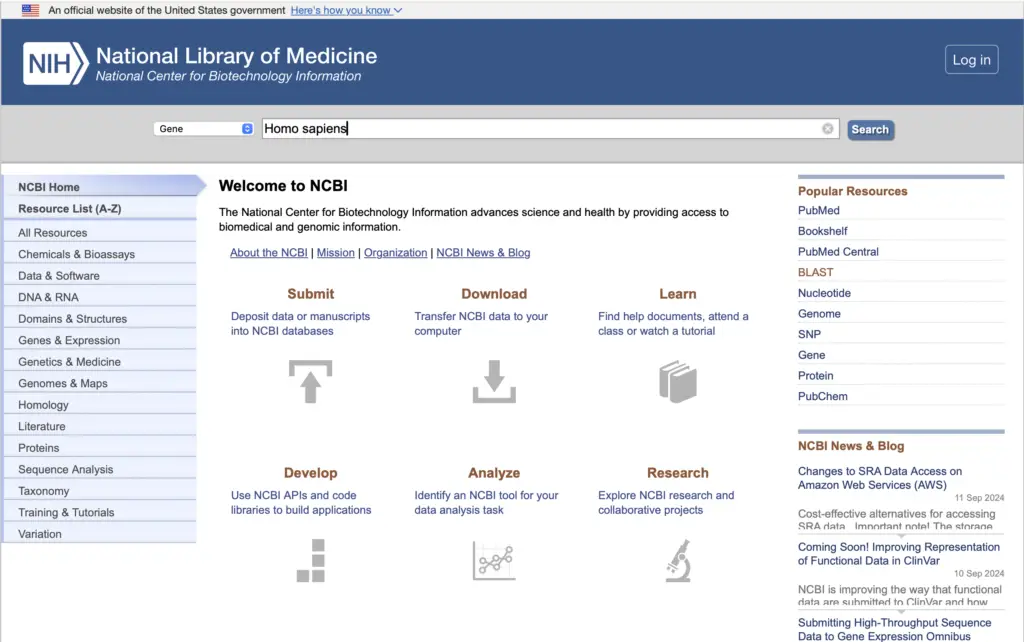 Step by Step Process to retrieve gene sequences from NCBI