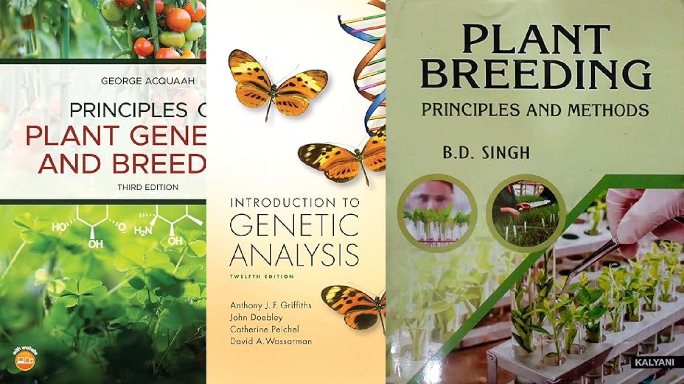 7 Best Books for Genetics and Plant Breeding