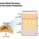 Adrenal Gland Structure and Hormones Production