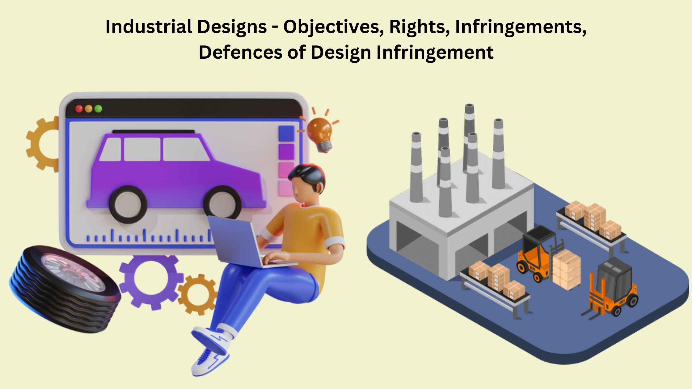 Industrial Designs - Objectives, Rights, Infringements, Defences of Design Infringement