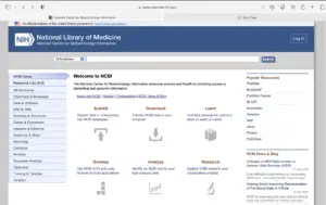NCBI Database and Tools – National Center for Biotechnology Information (NCBI)