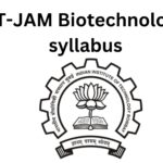 IIT-JAM Biotechnology syllabus