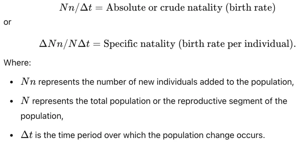 Natality