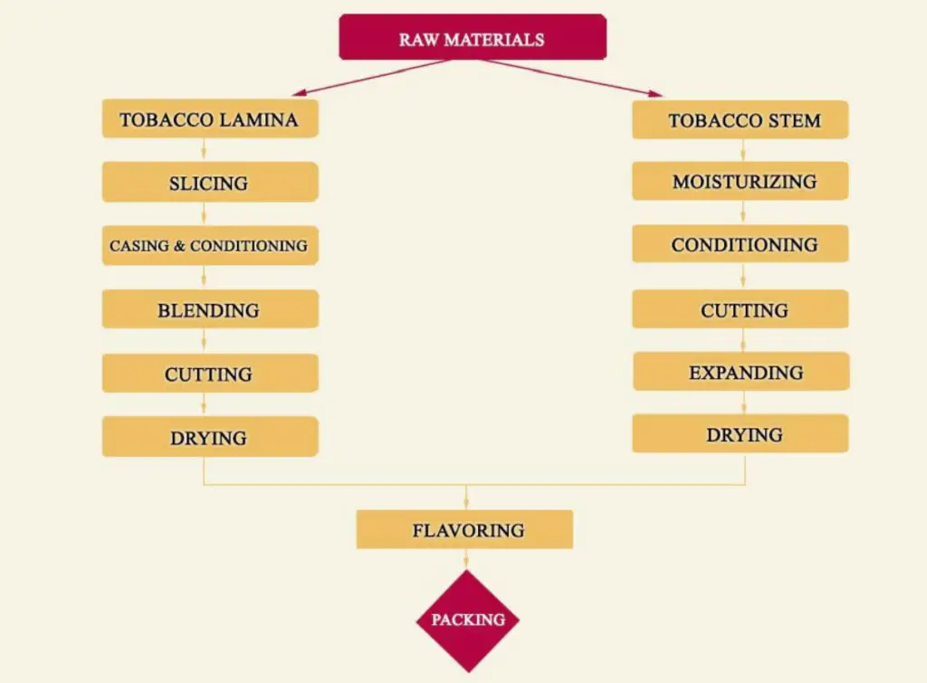 Processing of Tobacco