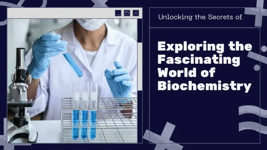 Biochemistry Course - B.Sc Microbiology UGC