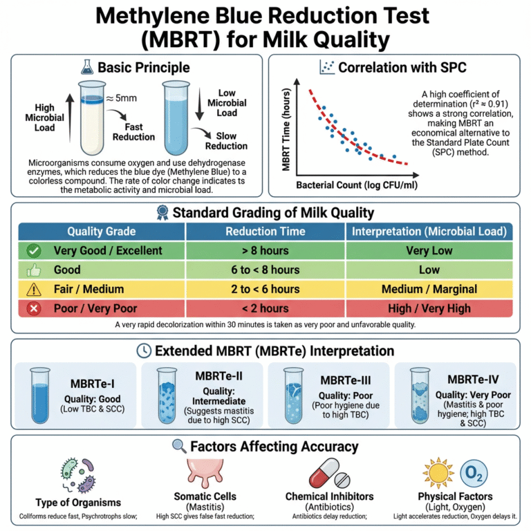 Methylene Blue Reduction Test (MBRT) - Principle, Procedure, Result ...