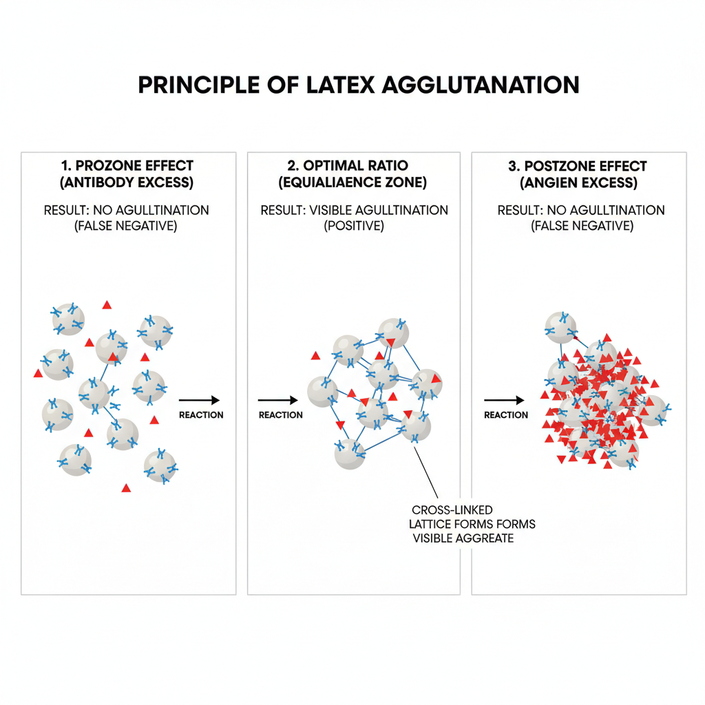 Principle of Latex Agglutination