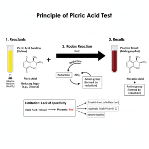 Picric Acid Test for Glucose - Principle, Procedure, Result, Uses ...