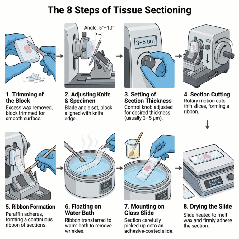 Microtome - Principle, Parts, Types, and Uses - Biology Notes Online