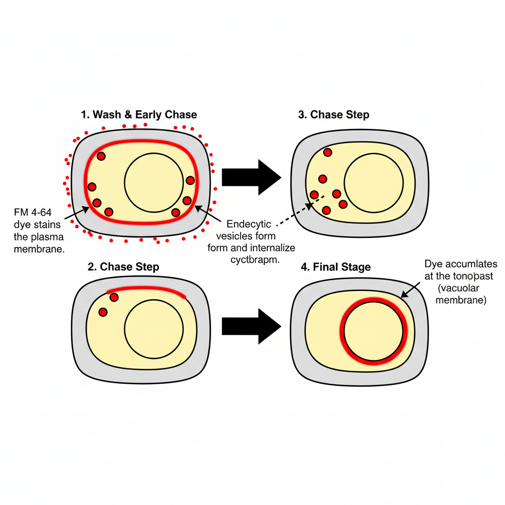 Dynamic Membrane Tracking- FM 4-64 (Endocytosis)