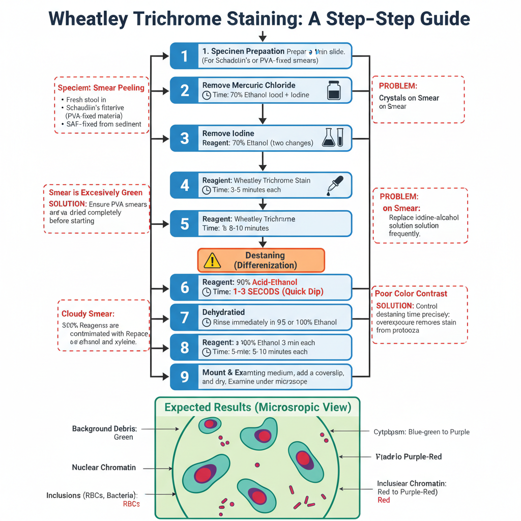 Procedure for Wheatley Trichrome Staining