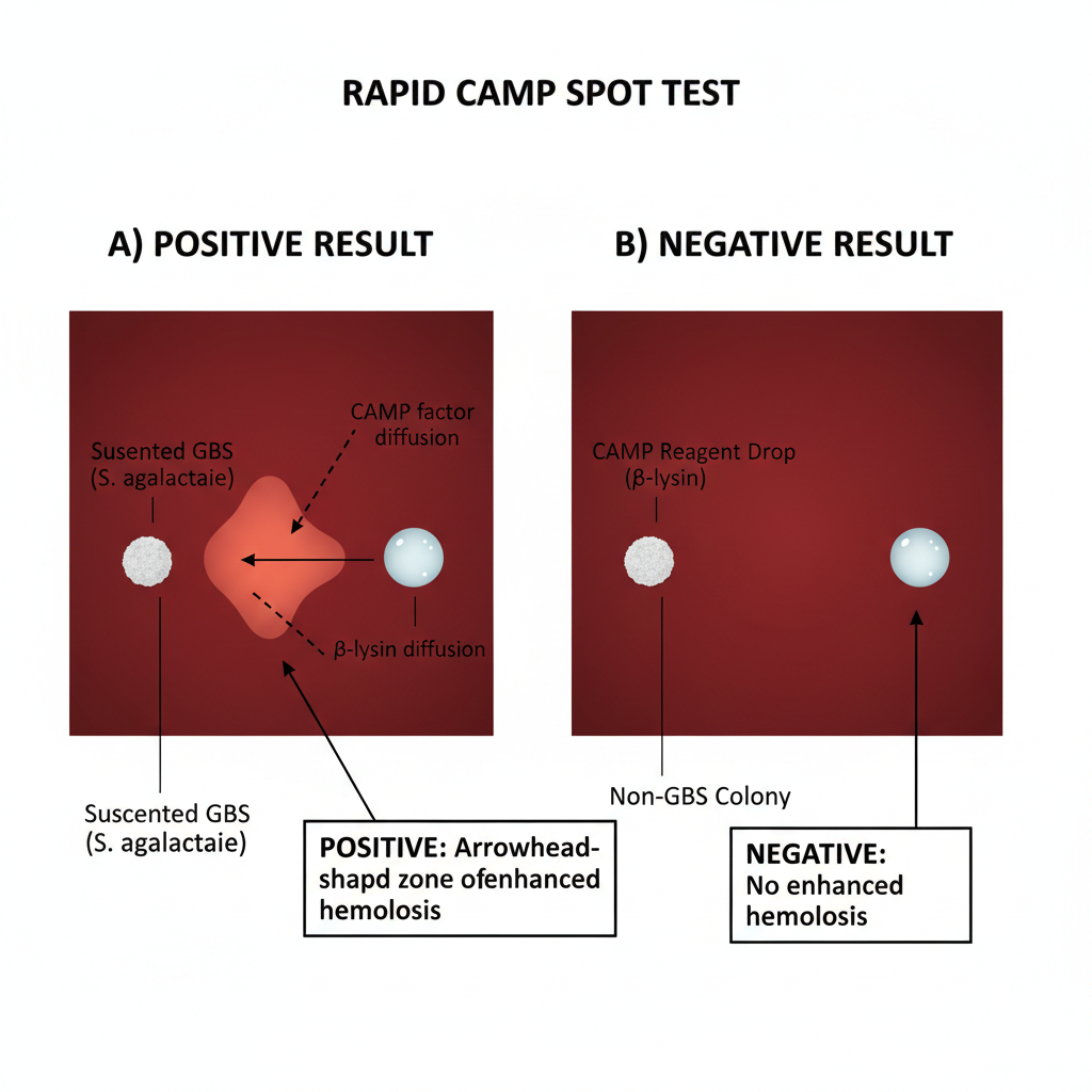 CAMP Test - Principle, Procedure, Result, Uses 4 Rapid Spot Test