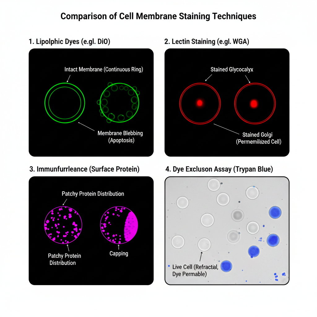 Cell Membrane Staining - Principle, Procedure, Result, Uses 1 Cell Membrane Staining