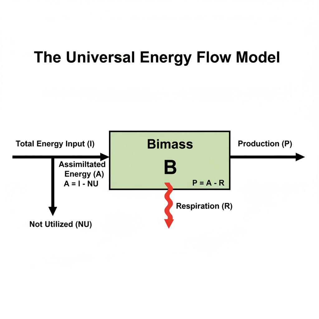 Models of Energy Flow in a Ecosystem - Linear and Y-shaped food chains 8 The Universal Energy Flow Model