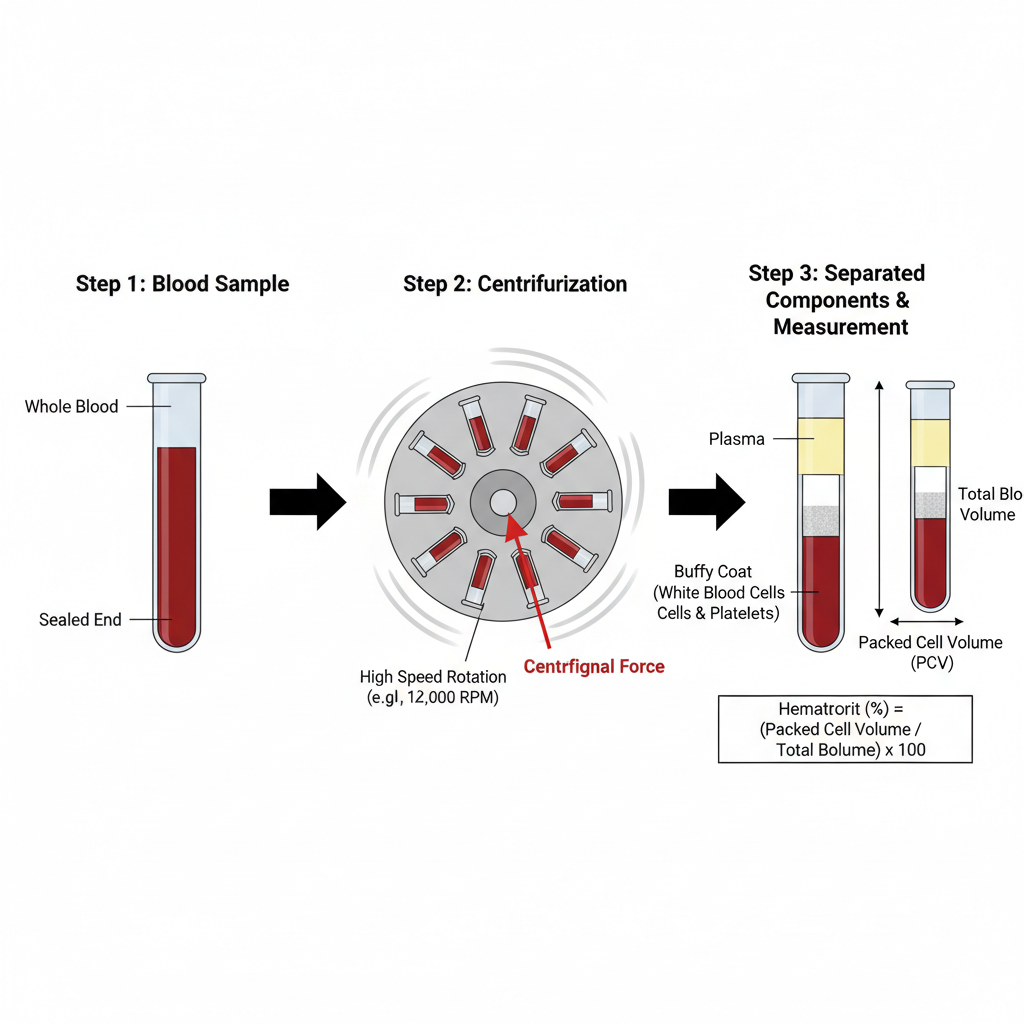 Hematocrit Centrifuge -Principle, Procedure, Parts, Uses 1 Working Principle of Hematocrit centrifuge