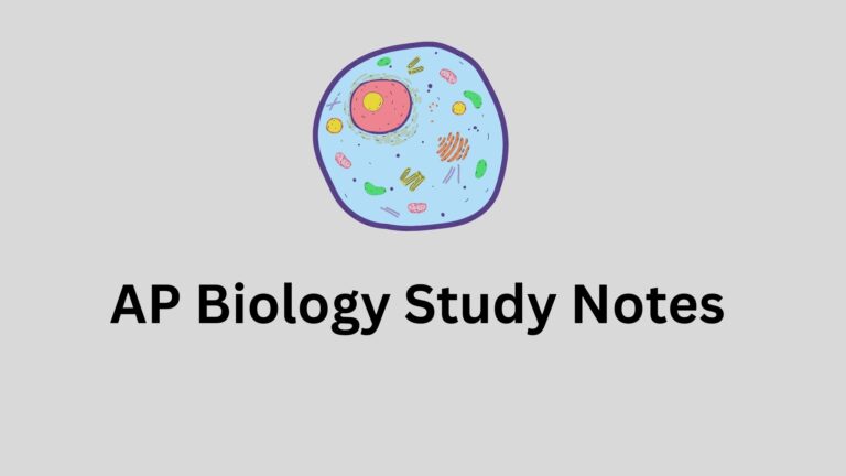 AP Biology Study Notes