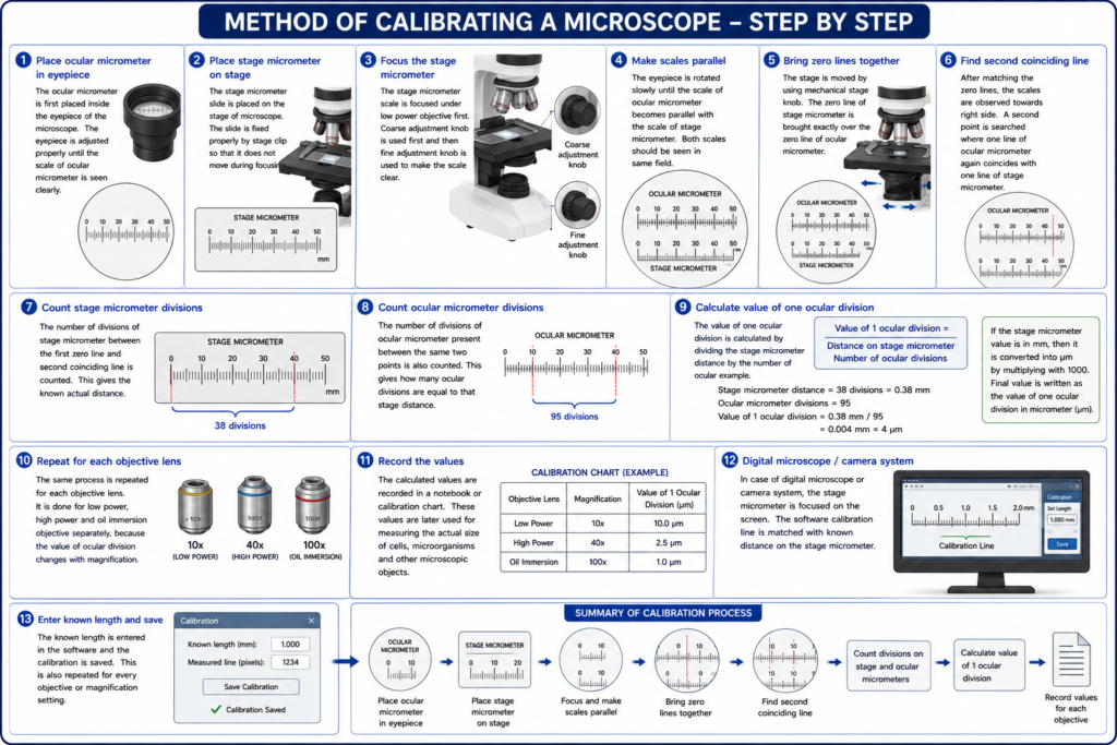 Method of Calibrating a Microscope