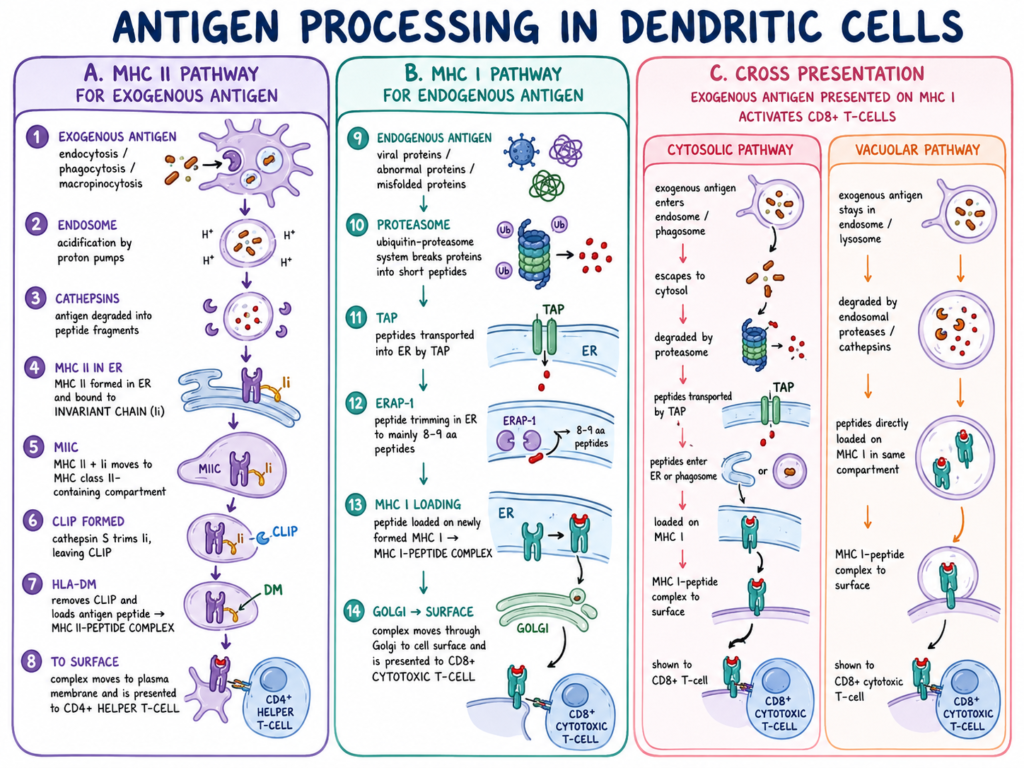 Antigen Processing in Dendritic Cells