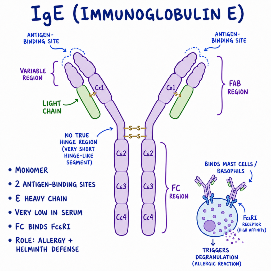 IgE (Immunoglobulin E)