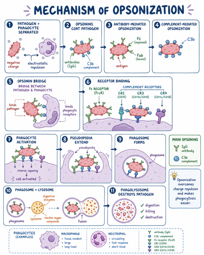 Mechanism of Opsonization