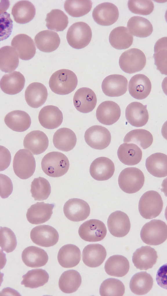 Plasmodium in Blood Smear - Microscopic Image 11 Plasmodium in Blood Smear - Microscopic Image