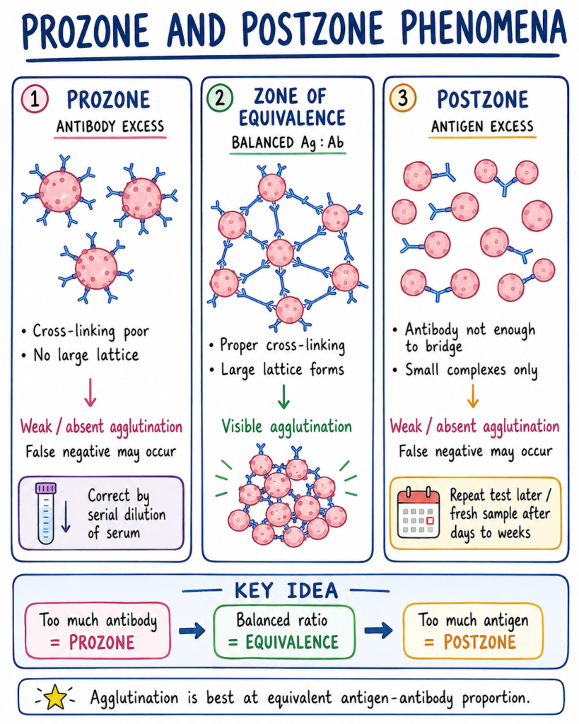Prozone and Postzone Phenomena