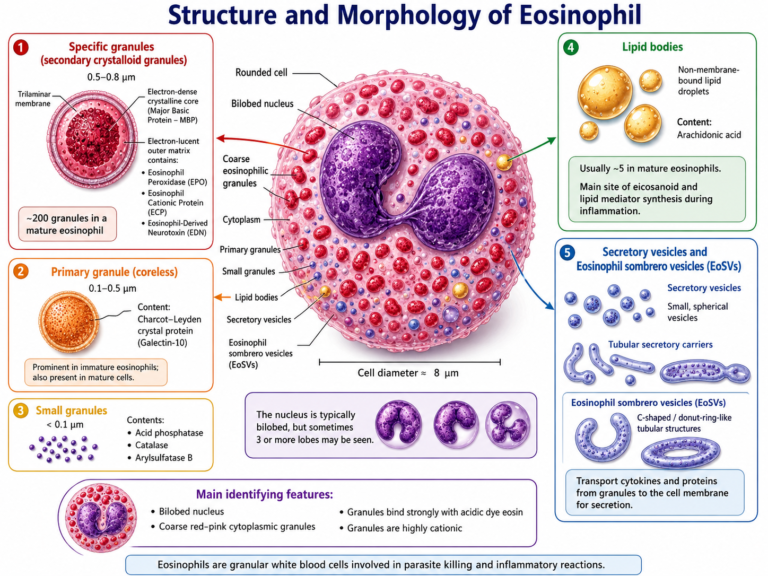 Structure and Morphology of Eosinophils