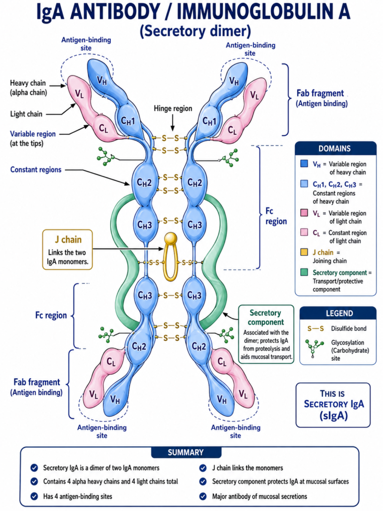 Structure of IgA