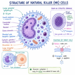 Natural killer (NK) cells - Definition, Structure, Function, Mechanism 2 Structure of Natural Killer (NK) Cells