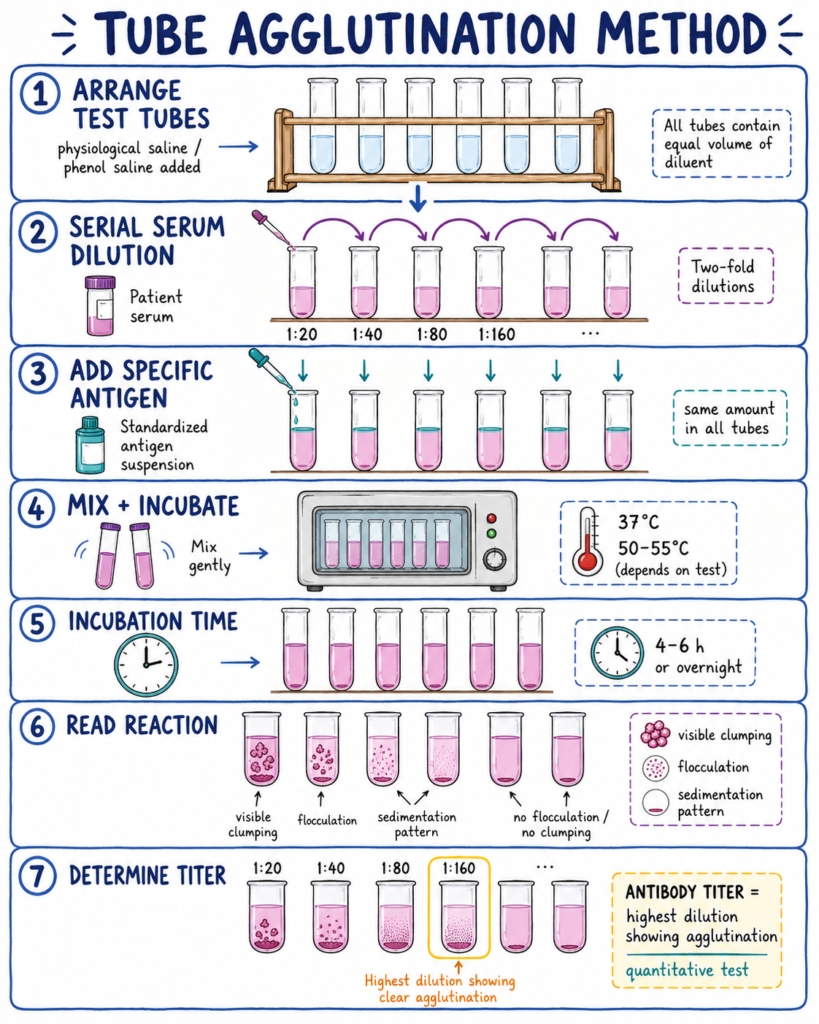 Tube Agglutination Method